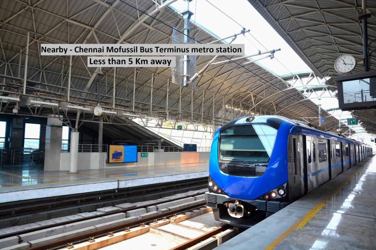 Hotel O Home G-Cloud Near Thirumangalam Metro Station Chennai Exterior foto